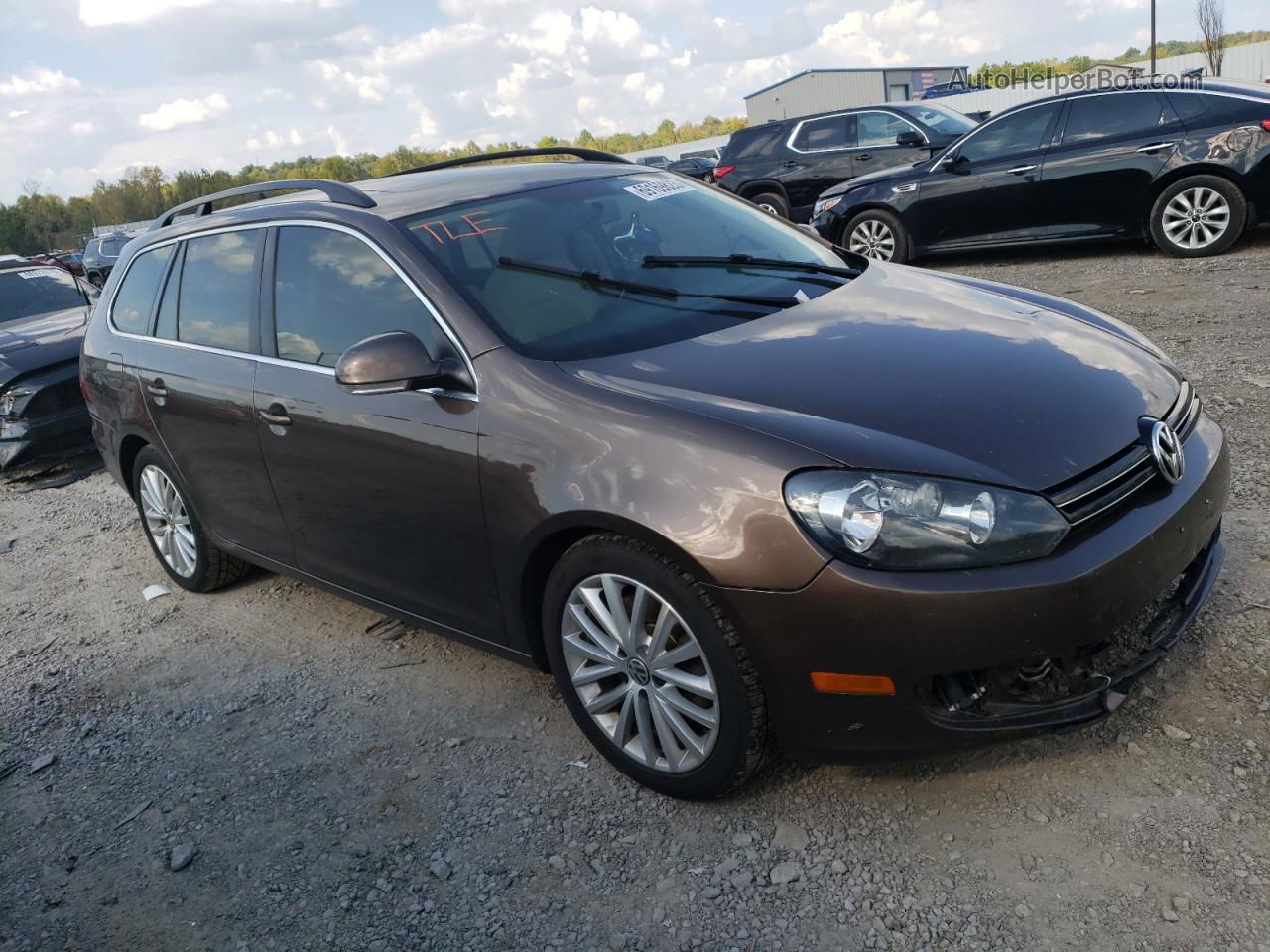 2011 Volkswagen Jetta Tdi Brown vin: 3VWPL7AJ2BM715817