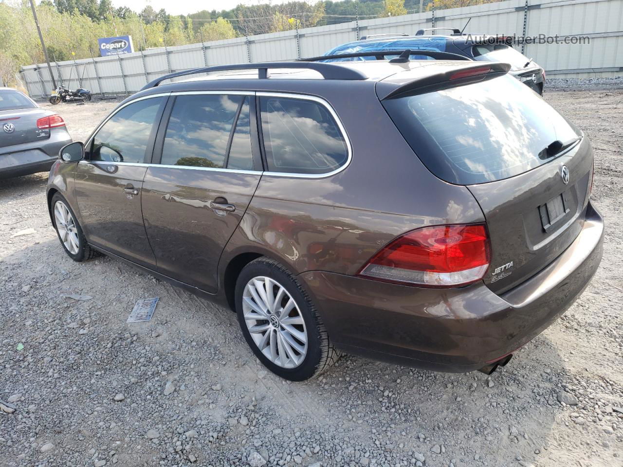 2011 Volkswagen Jetta Tdi Brown vin: 3VWPL7AJ2BM715817