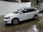 2013 Volkswagen Jetta Tdi White vin: 3VWPL7AJ2DM600881