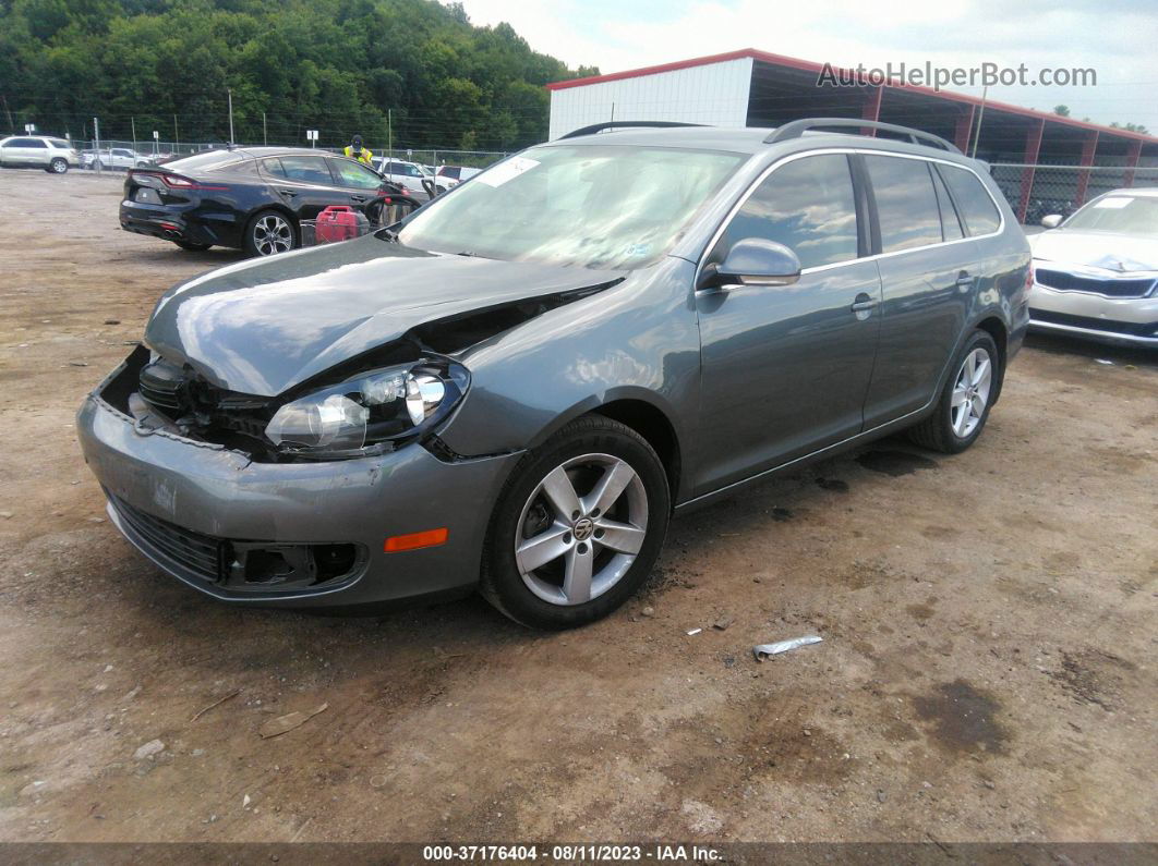 2013 Volkswagen Jetta Sportwagen Tdi Silver vin: 3VWPL7AJ2DM604414