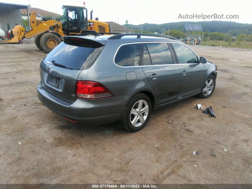 2013 Volkswagen Jetta Sportwagen Tdi Silver vin: 3VWPL7AJ2DM604414