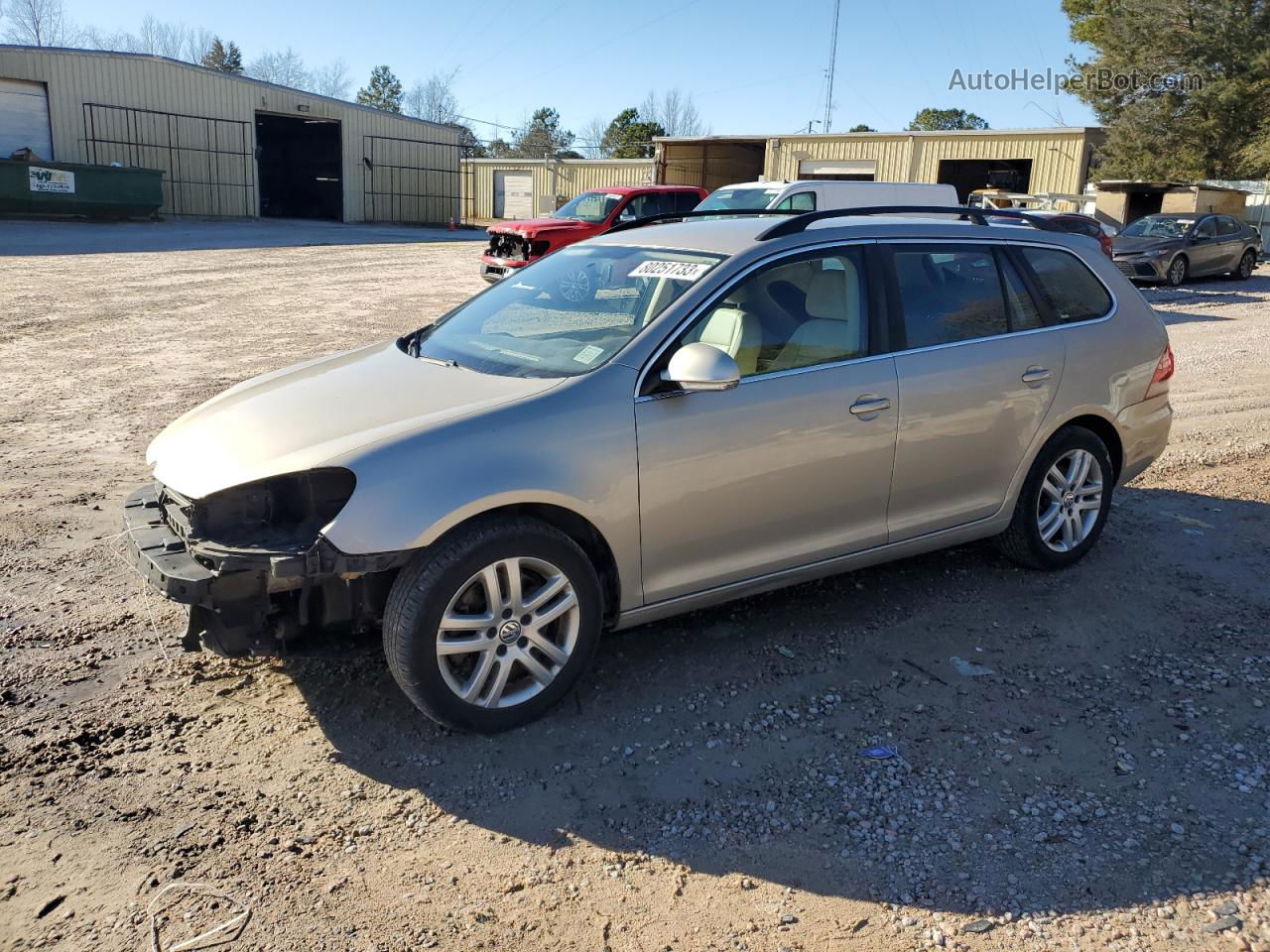 2013 Volkswagen Jetta Tdi Tan vin: 3VWPL7AJ2DM674883