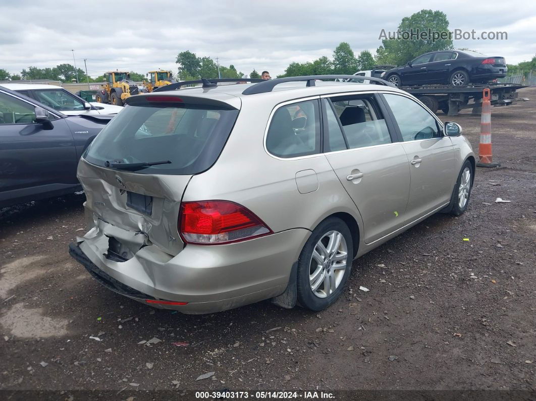 2013 Volkswagen Jetta Sportwagen 2.0l Tdi Бежевый vin: 3VWPL7AJ2DM681669