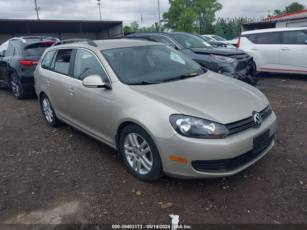 2013 Volkswagen Jetta Sportwagen 2.0l Tdi Beige vin: 3VWPL7AJ2DM681669