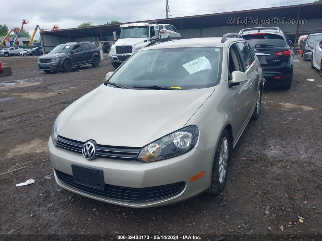 2013 Volkswagen Jetta Sportwagen 2.0l Tdi Beige vin: 3VWPL7AJ2DM681669