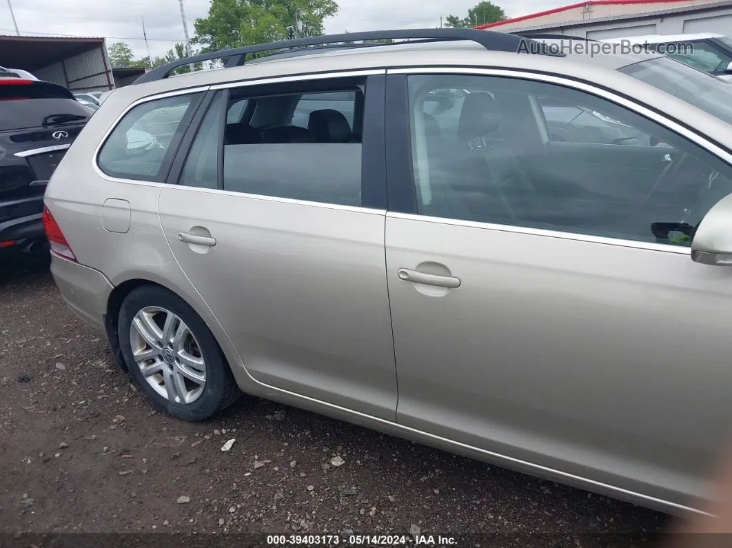 2013 Volkswagen Jetta Sportwagen 2.0l Tdi Beige vin: 3VWPL7AJ2DM681669