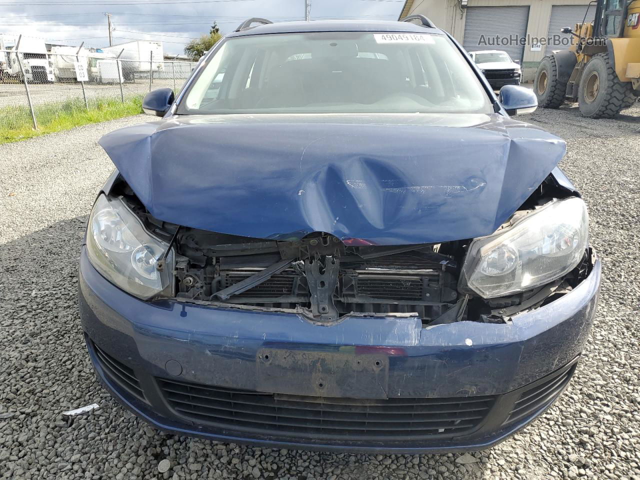 2014 Volkswagen Jetta Tdi Синий vin: 3VWPL7AJ2EM627466