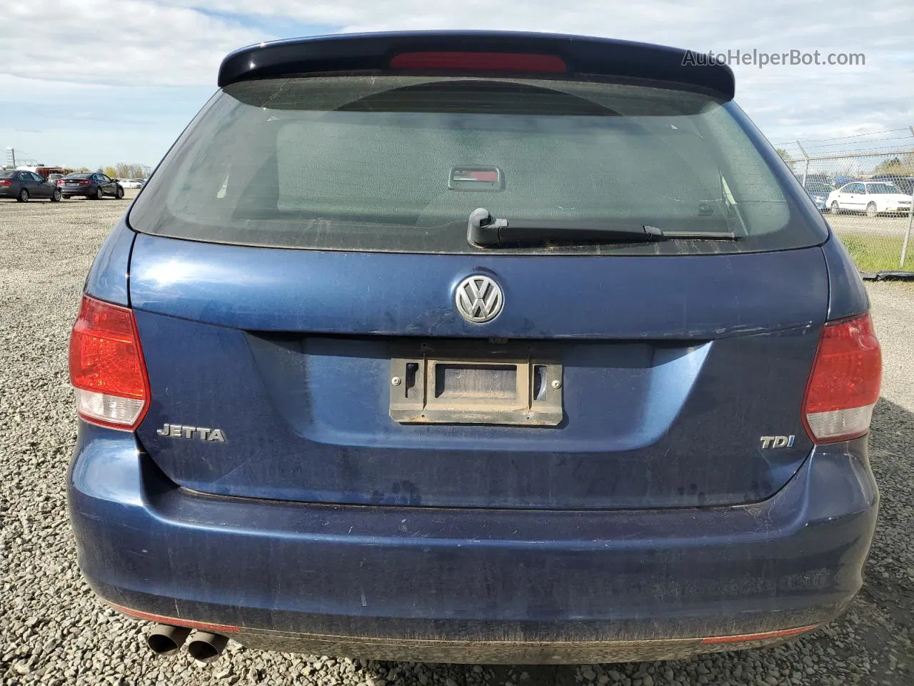 2014 Volkswagen Jetta Tdi Blue vin: 3VWPL7AJ2EM627466