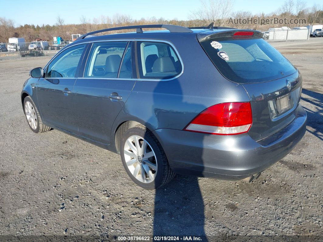 2011 Volkswagen Jetta Sportwagen 2.0l Tdi Black vin: 3VWPL7AJ3BM627066