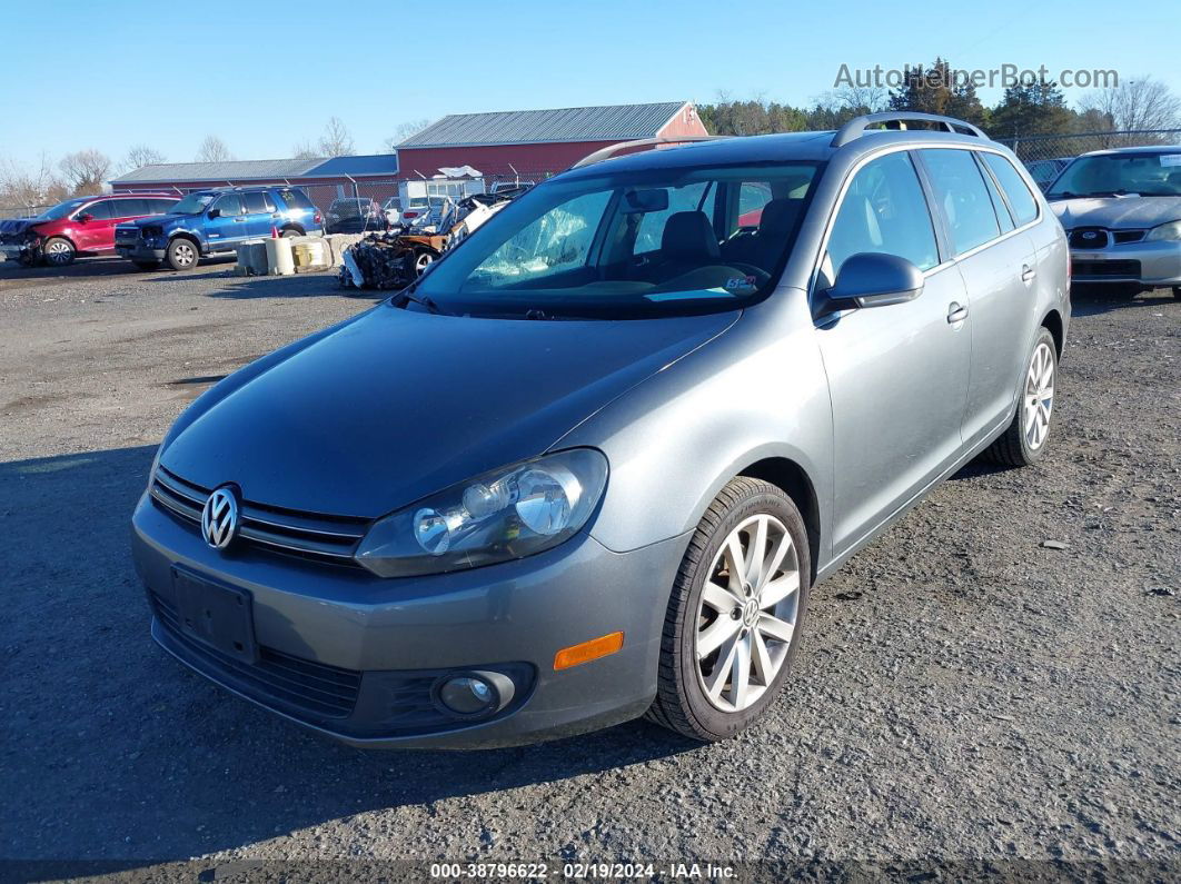 2011 Volkswagen Jetta Sportwagen 2.0l Tdi Black vin: 3VWPL7AJ3BM627066