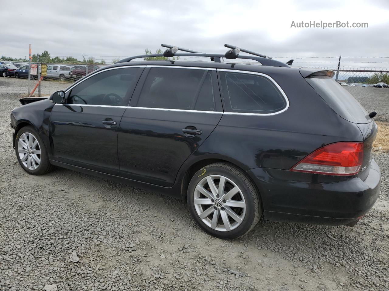 2012 Volkswagen Jetta Tdi Black vin: 3VWPL7AJ3CM619664