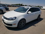 2014 Volkswagen Jetta Tdi White vin: 3VWPL7AJ3EM612930