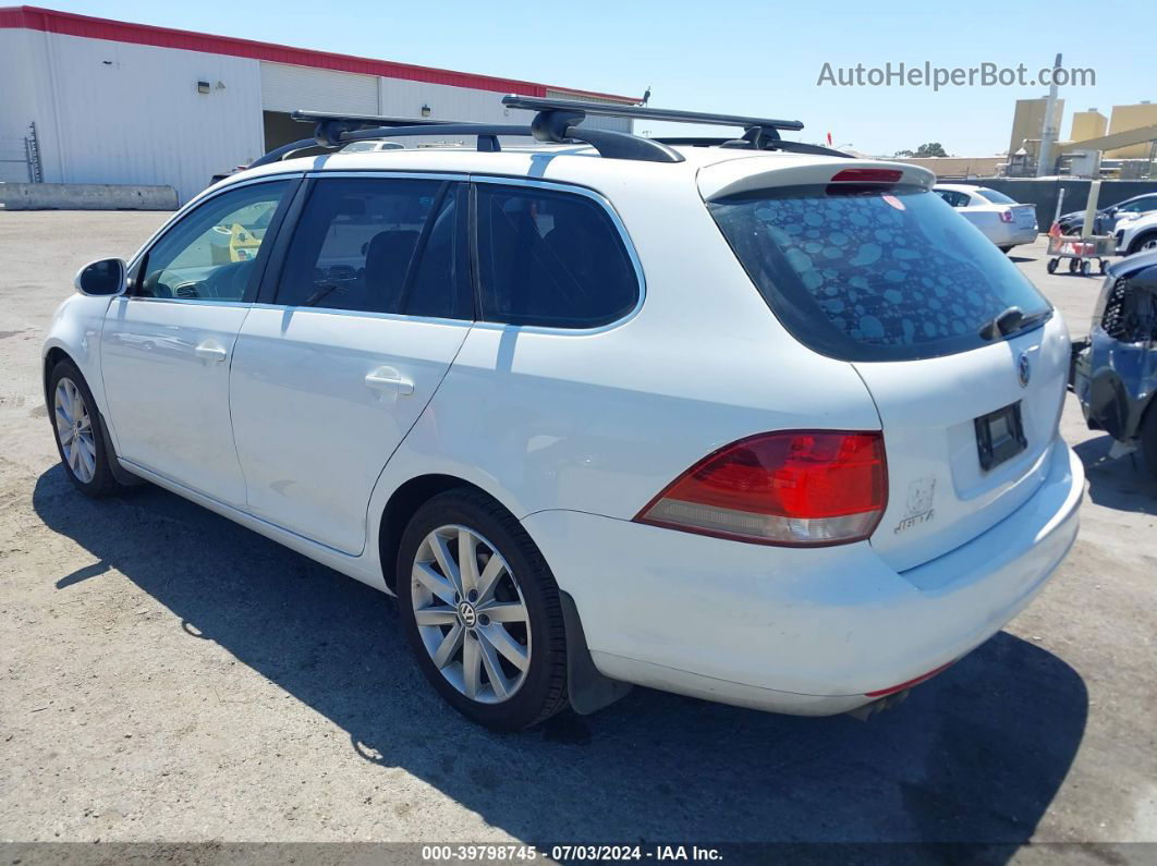 2014 Volkswagen Jetta Sportwagen 2.0l Tdi White vin: 3VWPL7AJ3EM627623