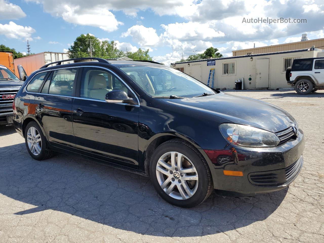 2011 Volkswagen Jetta Tdi Black vin: 3VWPL7AJ4BM661646