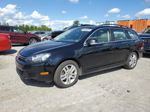 2011 Volkswagen Jetta Tdi Black vin: 3VWPL7AJ4BM661646