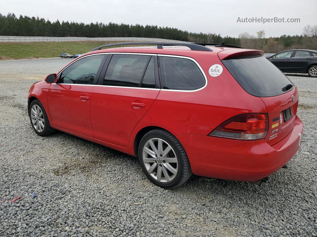 2012 Volkswagen Jetta Tdi Red vin: 3VWPL7AJ4CM603943