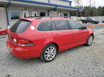 2012 Volkswagen Jetta Tdi Красный vin: 3VWPL7AJ4CM603943