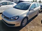 2012 Volkswagen Jetta Tdi Silver vin: 3VWPL7AJ4CM637851