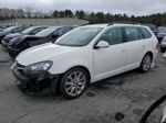 2012 Volkswagen Jetta Tdi Белый vin: 3VWPL7AJ4CM679100