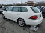 2012 Volkswagen Jetta Tdi White vin: 3VWPL7AJ4CM679100