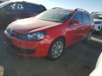 2012 Volkswagen Jetta Tdi Красный vin: 3VWPL7AJ4CM707879