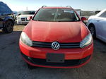 2012 Volkswagen Jetta Tdi Red vin: 3VWPL7AJ4CM707879