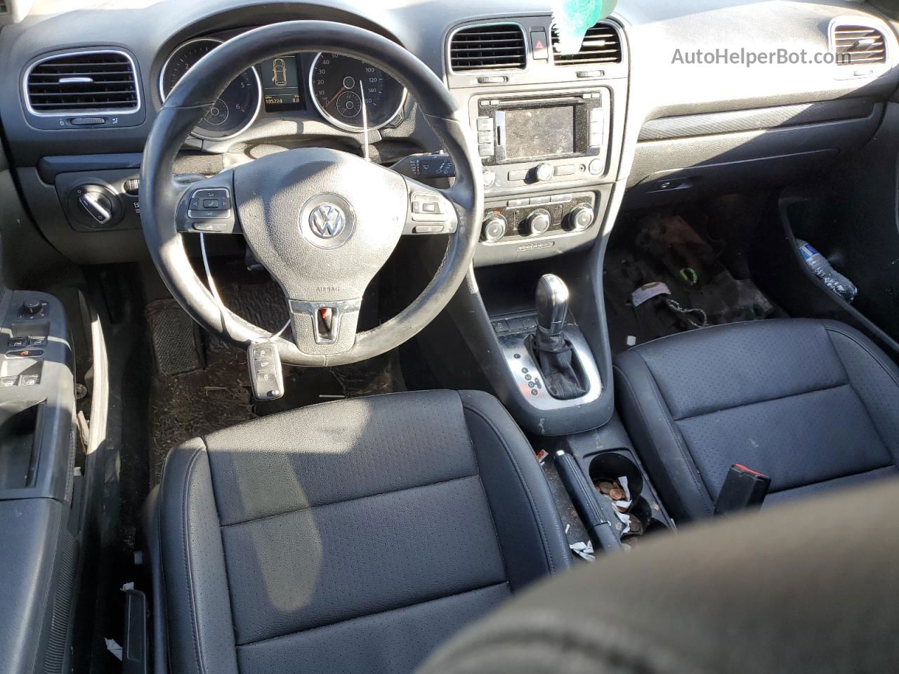 2012 Volkswagen Jetta Tdi Красный vin: 3VWPL7AJ4CM707879