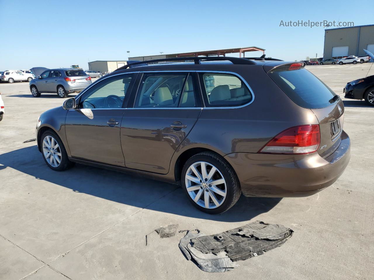 2013 Volkswagen Jetta Tdi Brown vin: 3VWPL7AJ4DM645580