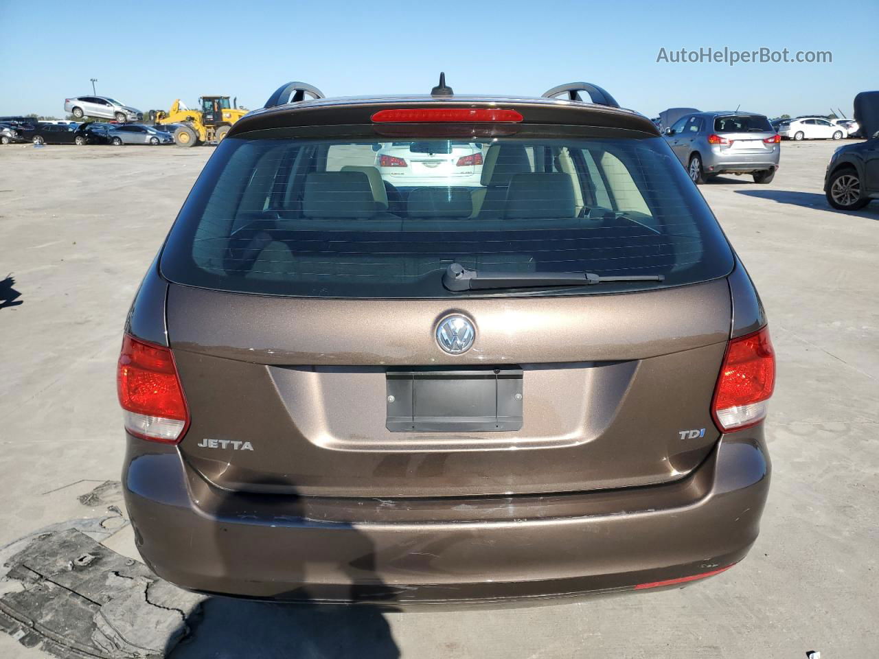 2013 Volkswagen Jetta Tdi Brown vin: 3VWPL7AJ4DM645580