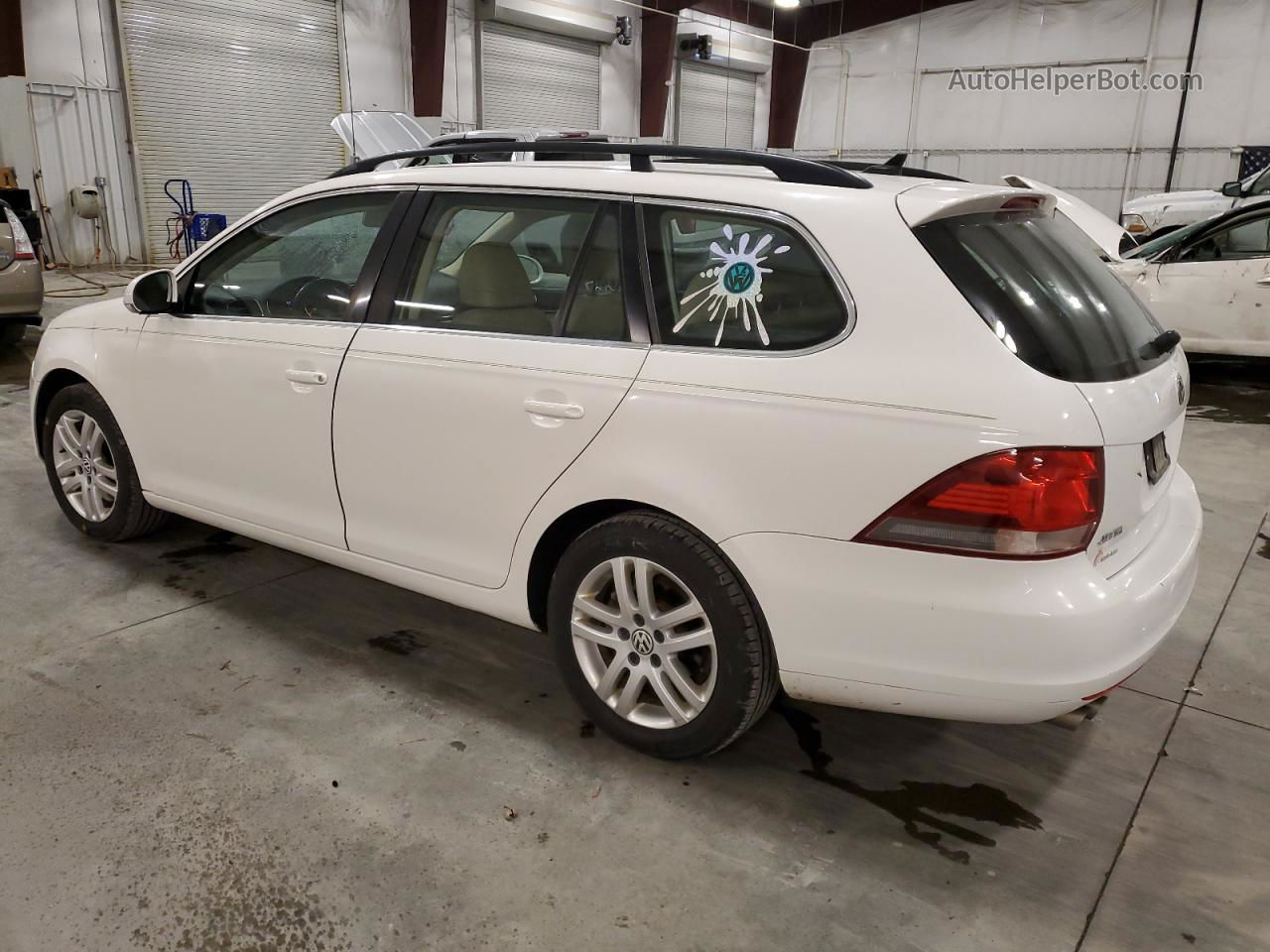 2013 Volkswagen Jetta Tdi White vin: 3VWPL7AJ4DM671516