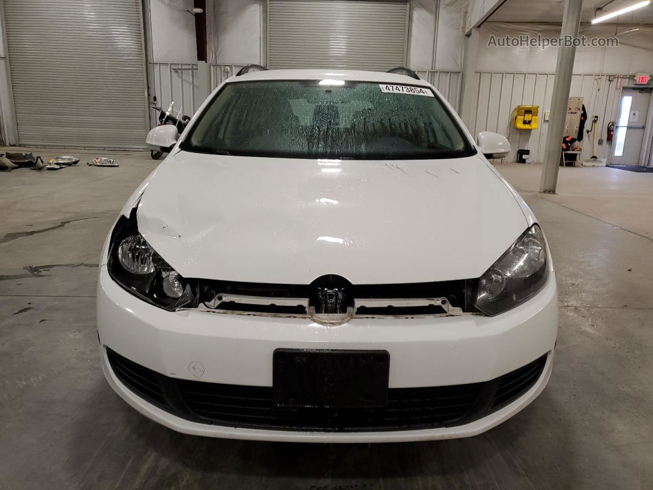 2013 Volkswagen Jetta Tdi White vin: 3VWPL7AJ4DM671516