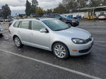 2013 Volkswagen Jetta Tdi Silver vin: 3VWPL7AJ4DM690681