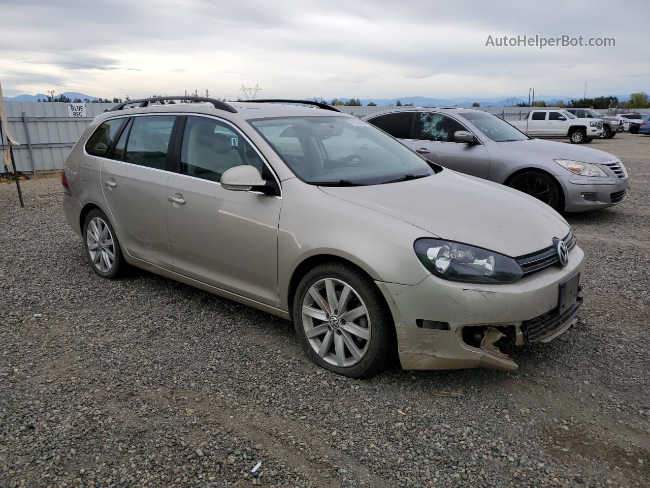 2014 Volkswagen Jetta Tdi Золотой vin: 3VWPL7AJ4EM606053