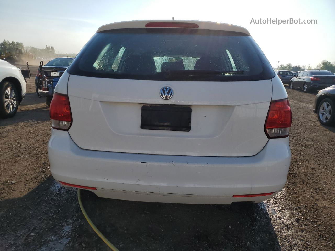 2011 Volkswagen Jetta Tdi White vin: 3VWPL7AJ5BM658335