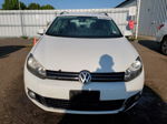 2011 Volkswagen Jetta Tdi White vin: 3VWPL7AJ5BM658335