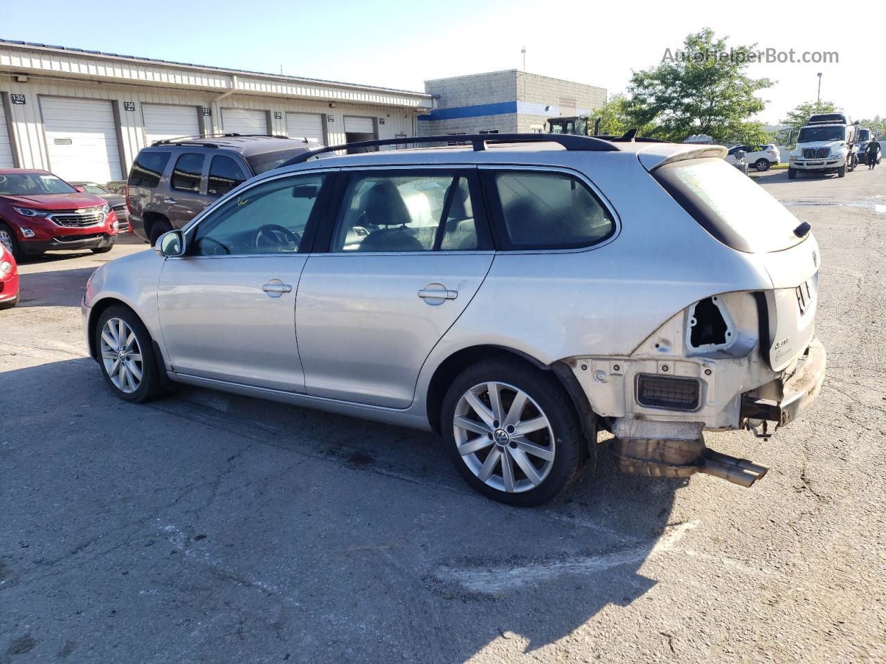 2012 Volkswagen Jetta Tdi Silver vin: 3VWPL7AJ5CM639320