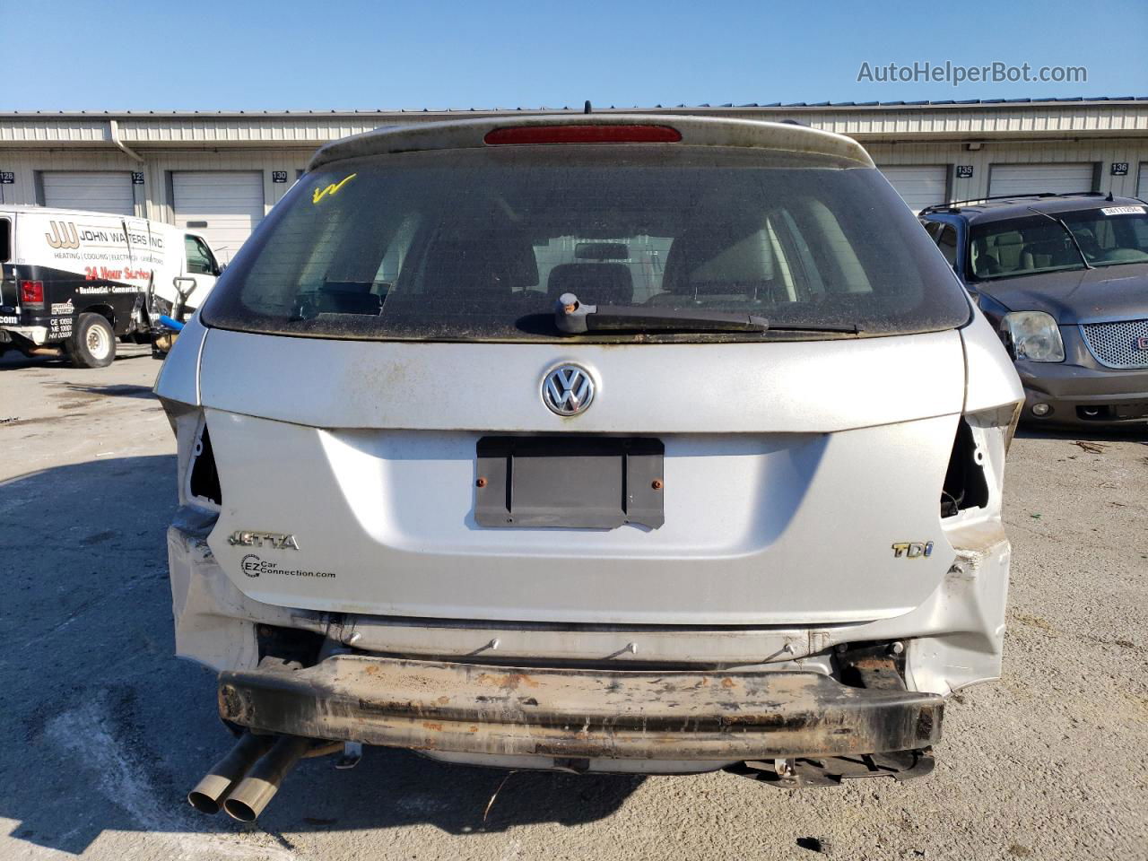 2012 Volkswagen Jetta Tdi Silver vin: 3VWPL7AJ5CM639320