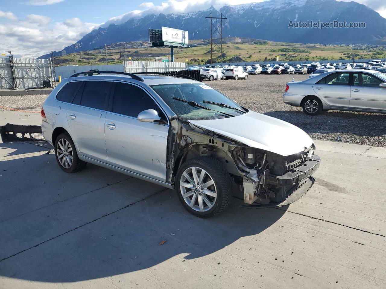 2012 Volkswagen Jetta Tdi Silver vin: 3VWPL7AJ5CM645991