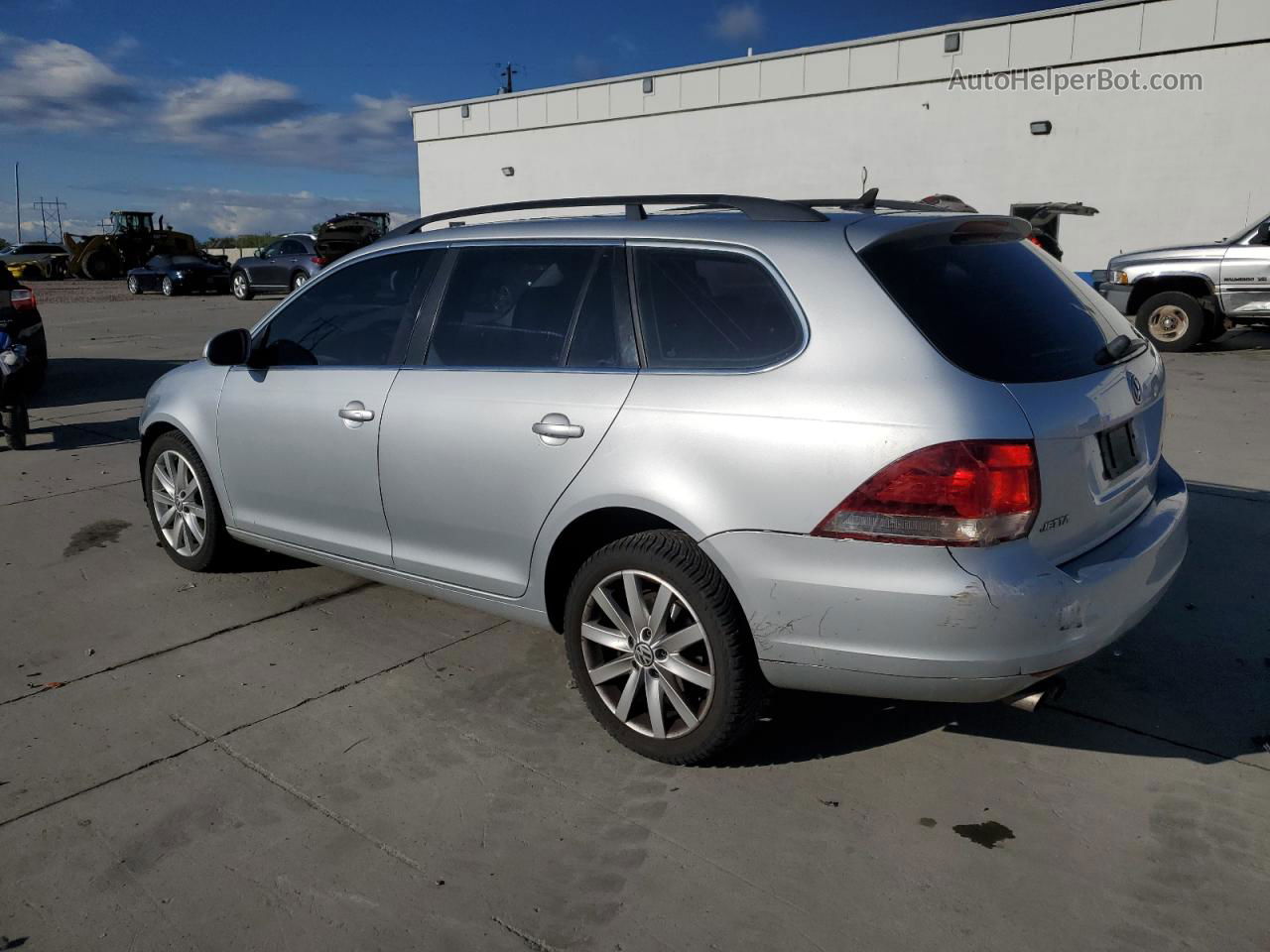 2012 Volkswagen Jetta Tdi Silver vin: 3VWPL7AJ5CM645991