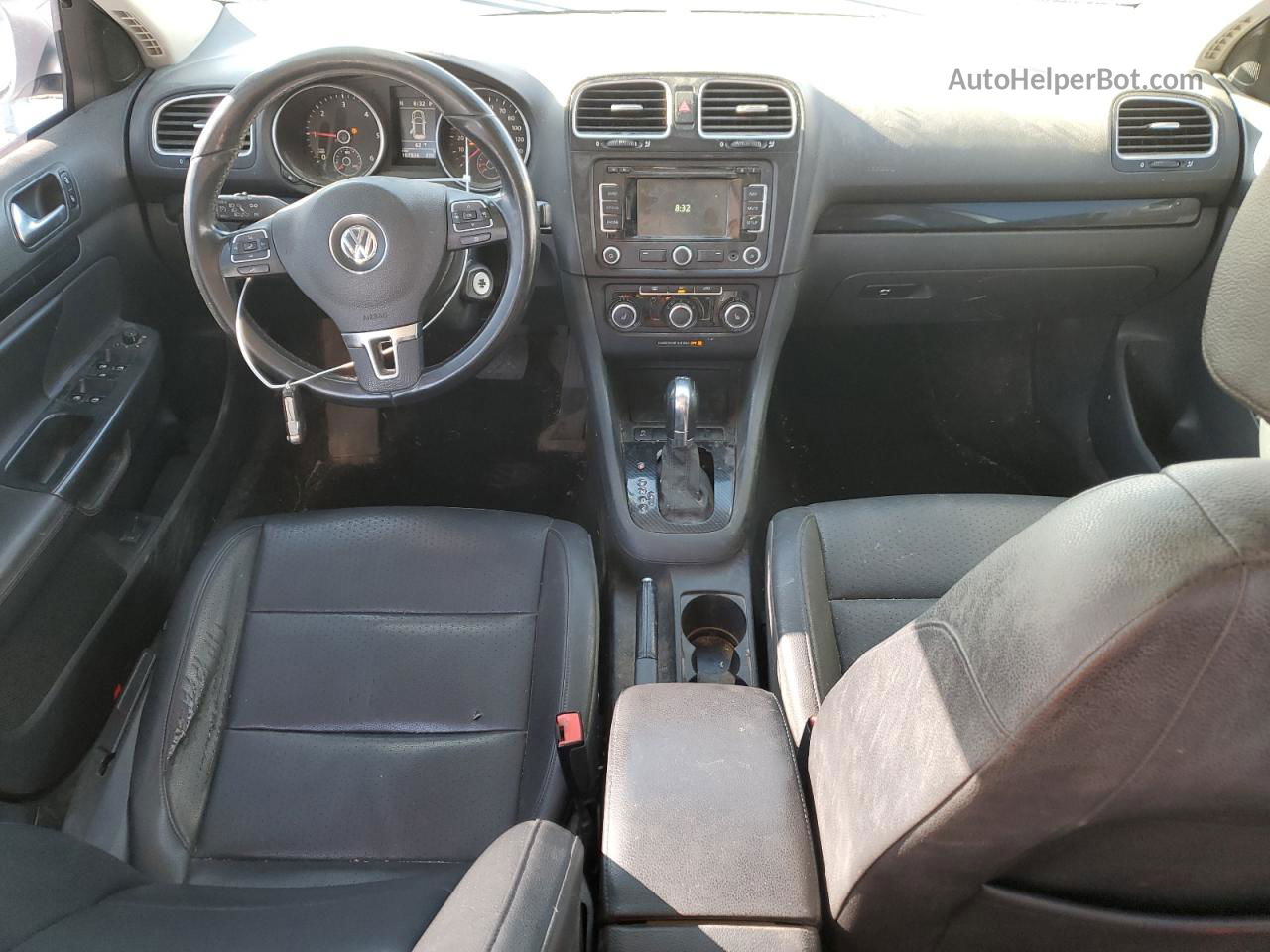 2012 Volkswagen Jetta Tdi Silver vin: 3VWPL7AJ5CM645991