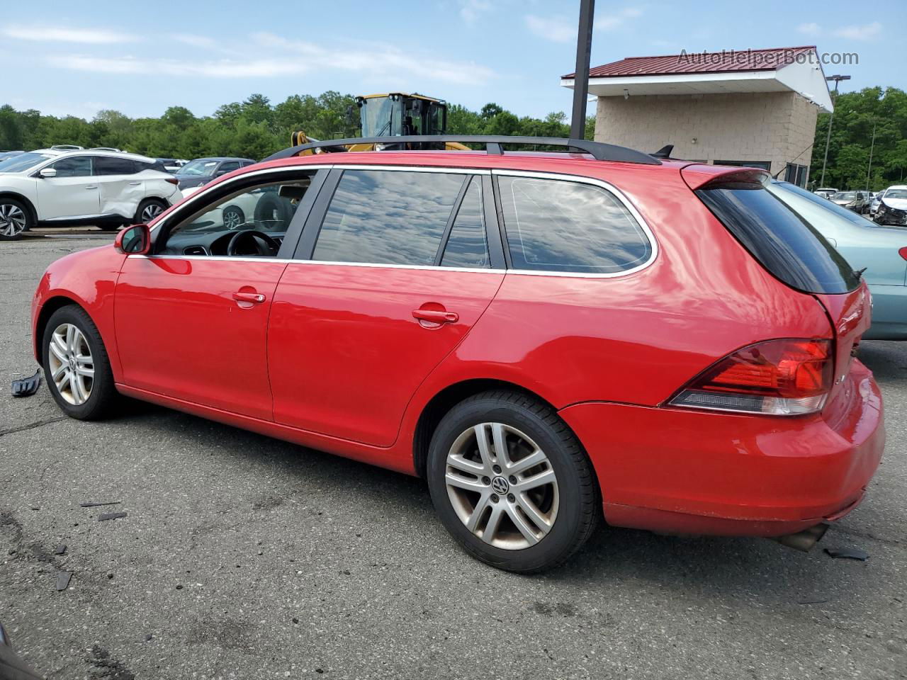 2012 Volkswagen Jetta Tdi Red vin: 3VWPL7AJ5CM653461