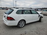 2012 Volkswagen Jetta Tdi White vin: 3VWPL7AJ5CM692163