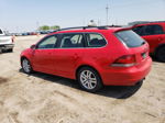 2012 Volkswagen Jetta Tdi Красный vin: 3VWPL7AJ5CM701024