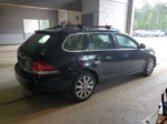 2012 Volkswagen Jetta Tdi Black vin: 3VWPL7AJ5CM704893