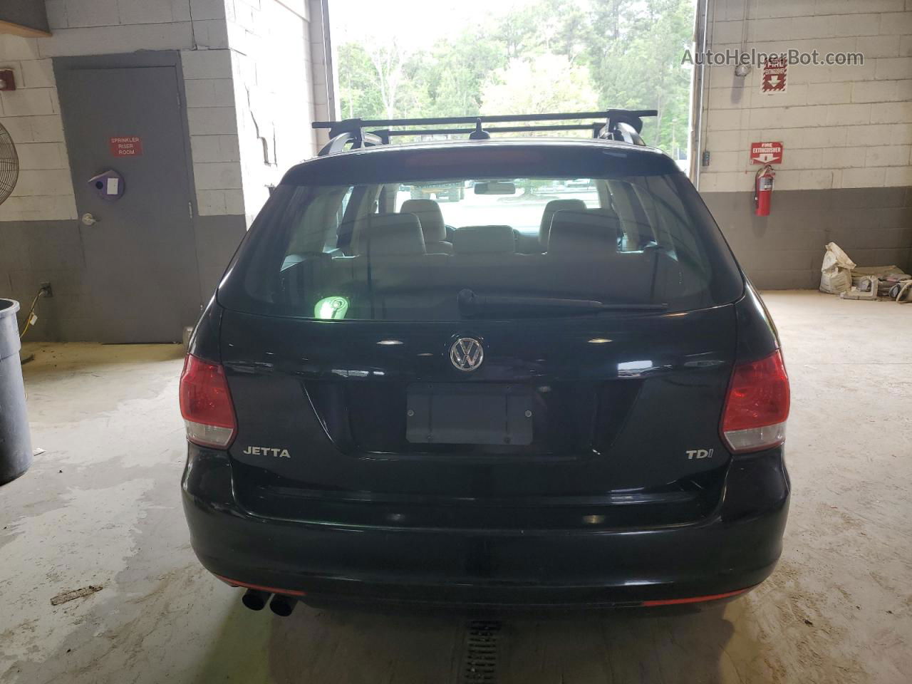 2012 Volkswagen Jetta Tdi Black vin: 3VWPL7AJ5CM704893