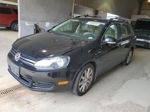 2012 Volkswagen Jetta Tdi Black vin: 3VWPL7AJ5CM704893