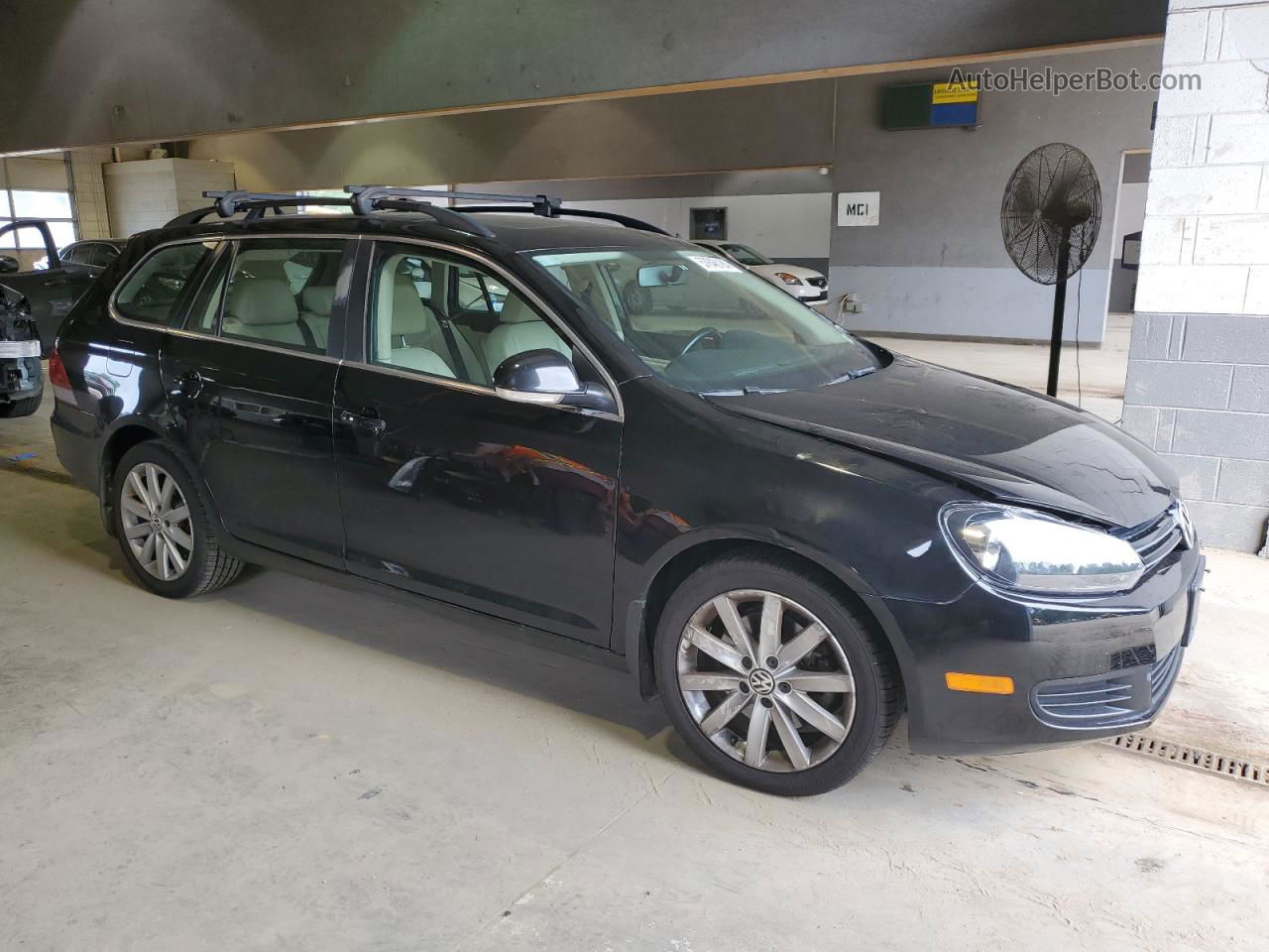 2012 Volkswagen Jetta Tdi Black vin: 3VWPL7AJ5CM704893