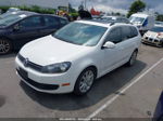 2012 Volkswagen Jetta Sportwagen 2.0l Tdi White vin: 3VWPL7AJ5CM711438