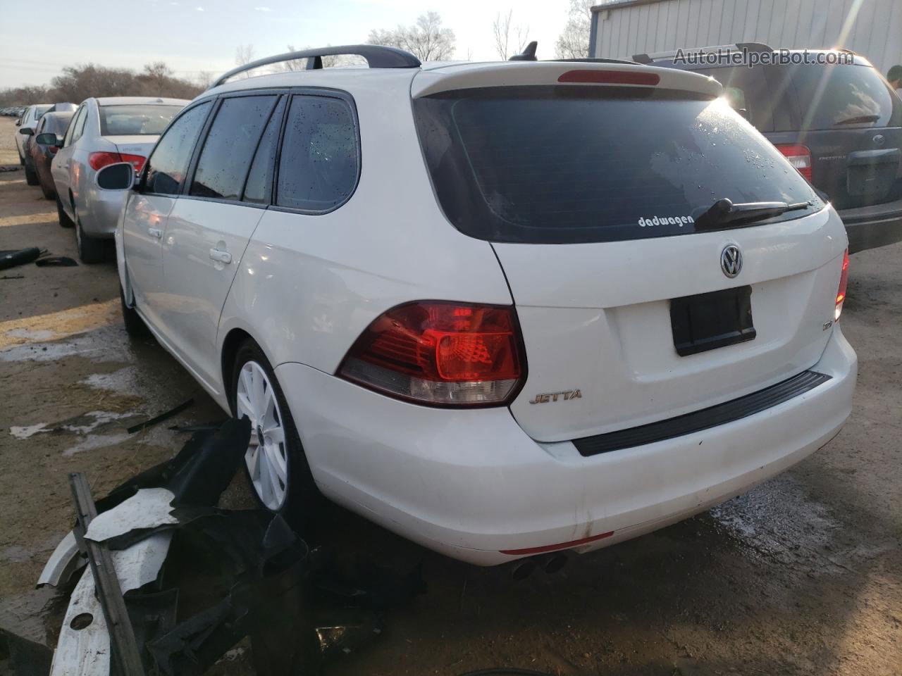 2013 Volkswagen Jetta Tdi Белый vin: 3VWPL7AJ5DM677535