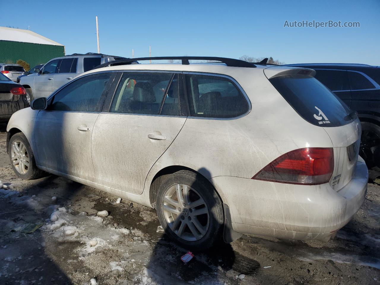 2013 Volkswagen Jetta Tdi Белый vin: 3VWPL7AJ5DM685196